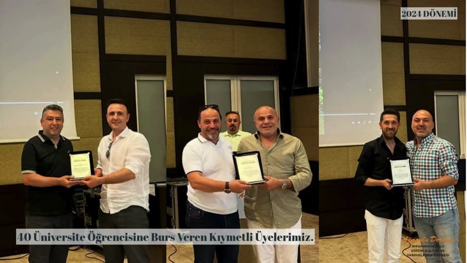 Burs Veren Kıymetli Üyelerimizle Buluşma
